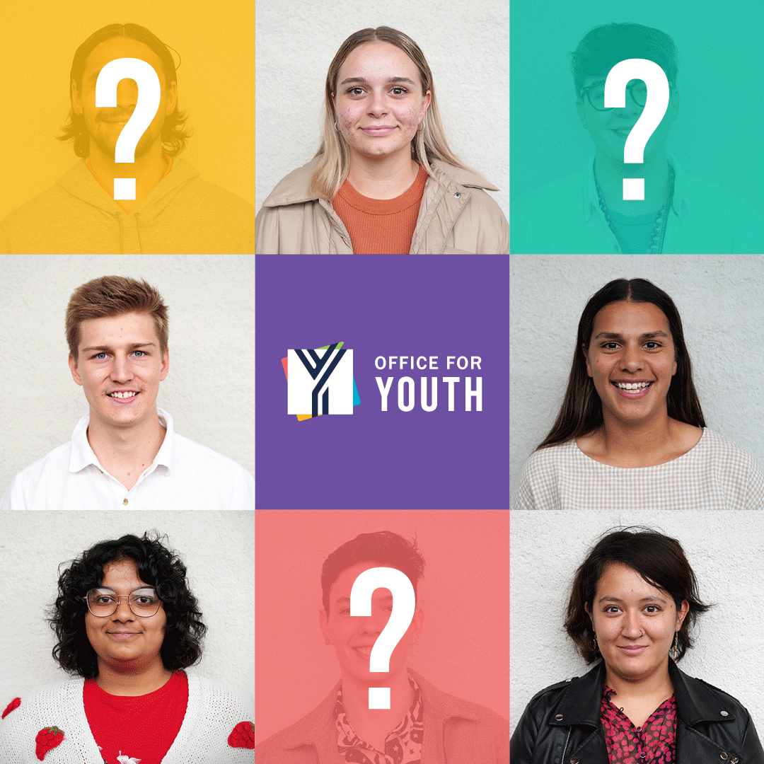Youth Advisory Group Applications 2024 social tile with images of advisory groups smiling faces.