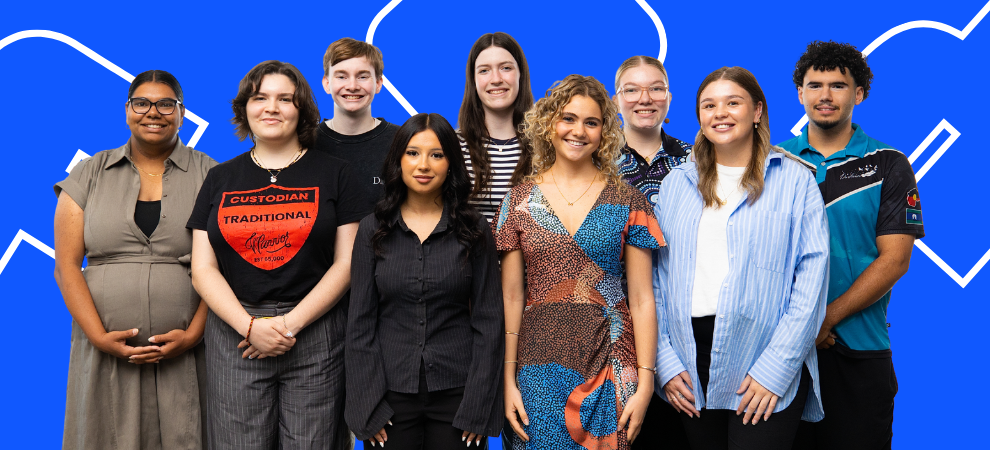 Photo of members from the First Nations Youth Advisory Group