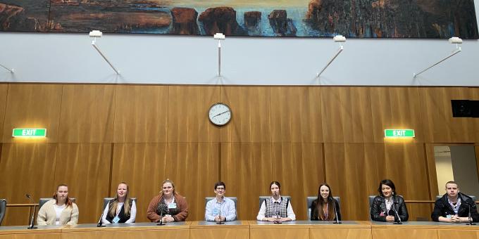 Youth representatives meet for the first time in Canberra